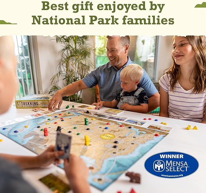 Trekking The National Parks: The Award-Winning Family Board Game Trekking The National Parks: The Award-Winning Family Board Game